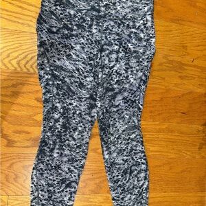 lululemon athletica Black and Gray Leggings
